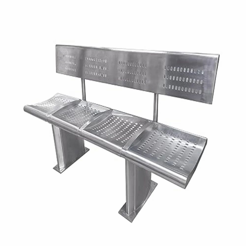 4 Seater ss waiting chair adhishri technologies