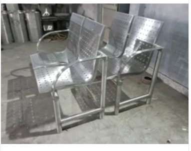 2 Seater SS Waiting Chair
